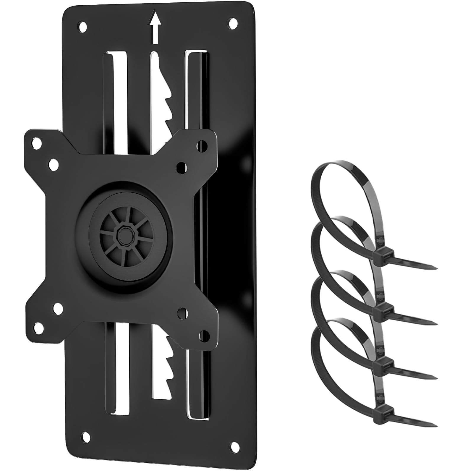 Höhenverstellbar Monitor Wandhalterung 1 Monitore für 13-35 Zoll Bildschirme,Ultraslim PC Monitor Hatlerung Wand Schwenkbar Neigbare mit VESA 75x75/100x100mm,bis zu 10kg Angebot bei HelloDeals