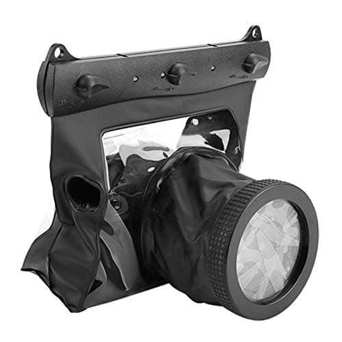 Tragbare Universelle wasserdichte Unterwassertasche 20M für DSLR-Kameras(schwarz) Angebot bei HelloDeals