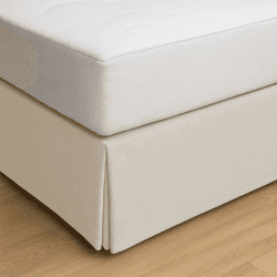 Bettüberwurf für Betten mit 200 cm Breite, 200 x 190/200 cm, elfenbeinfarben, rutschfest, atmungsaktiv, 100% Made in Spain Elfenbein Bett 200 cm Angebot bei HelloDeals