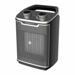 Rowenta Intense Comfort + Heizlüfter, 2 Leistungsstufen, Keramiktechnologie, kompakte Abmessungen, Thermostat, besonders leise, Tragegriff, Schwarz, SO9330F0 [Energieklasse A+++] 35 qm | Keramik Angebot bei HelloDeals
