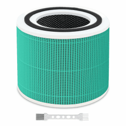 1 Stück Core 300 Toxin Luftreinigerfilter für Levoit Core 300 Core 300s Core 300-RF 3-in-1 H13 HEPA Aktivkohle, reinigt bis zu 99,98% von Luftverschmutzung Rauch Abgas für Allergiker und Raucher Ersatzfilter für Toxin Core300 1 Stück Angebot bei HelloDeals