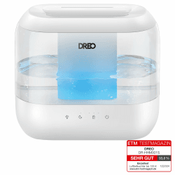 Dreo Luftbefeuchter für Schlafzimmer, Top Fill 4L Supersized Cool Mist Humidifier mit Öl-Diffusor und Nachtlicht, 32H Laufzeit, Leise Ultraschall-Luftbefeuchter für Baby-Kinderzimmer und Pflanzen Weiß Standard Angebot bei HelloDeals