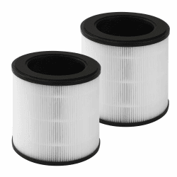 2 Stück HEPA Ersatzfilter Kompatibel mit Philips 800 Series Luftreiniger，3 in 1 HEPA Filter，AC0830/10 AC0820/30 AC0820/10 AC0819/10，Hocheffiziente Aktivkohlefilter & Vorfilter，Teilenummer FY0293，Weiß Angebot bei HelloDeals