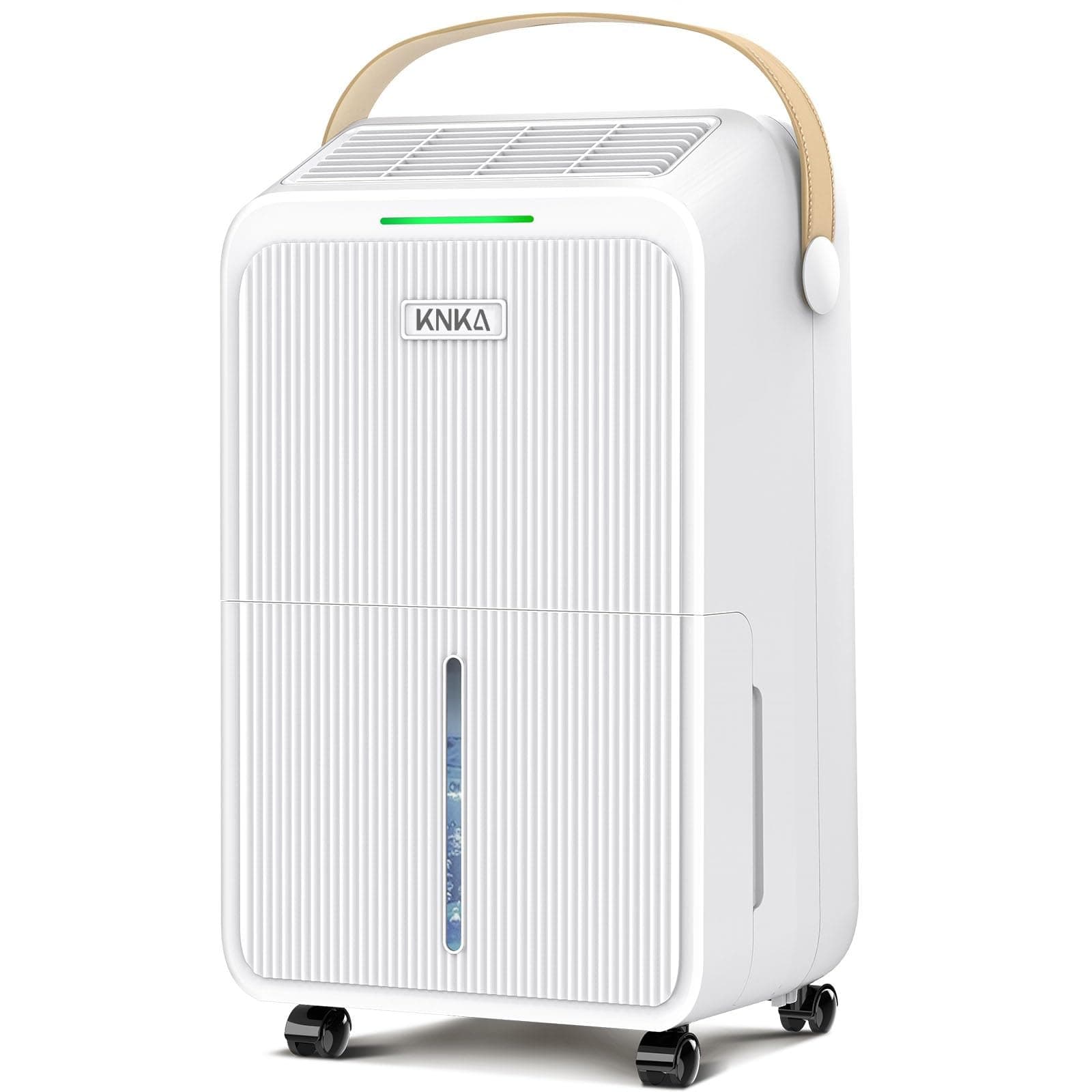 KNKA Luftentfeuchter, Leiser Raumentfeuchter, 16L/T, Spürbare Wirkung in 30min, Schlafmodus, Kindersicherung, Überlaufschutz, Automatischer Neustart, 110m³ (45m²), für Wohnung, Keller,Wohnzimmer 16L/T Weiß Angebot bei HelloDeals