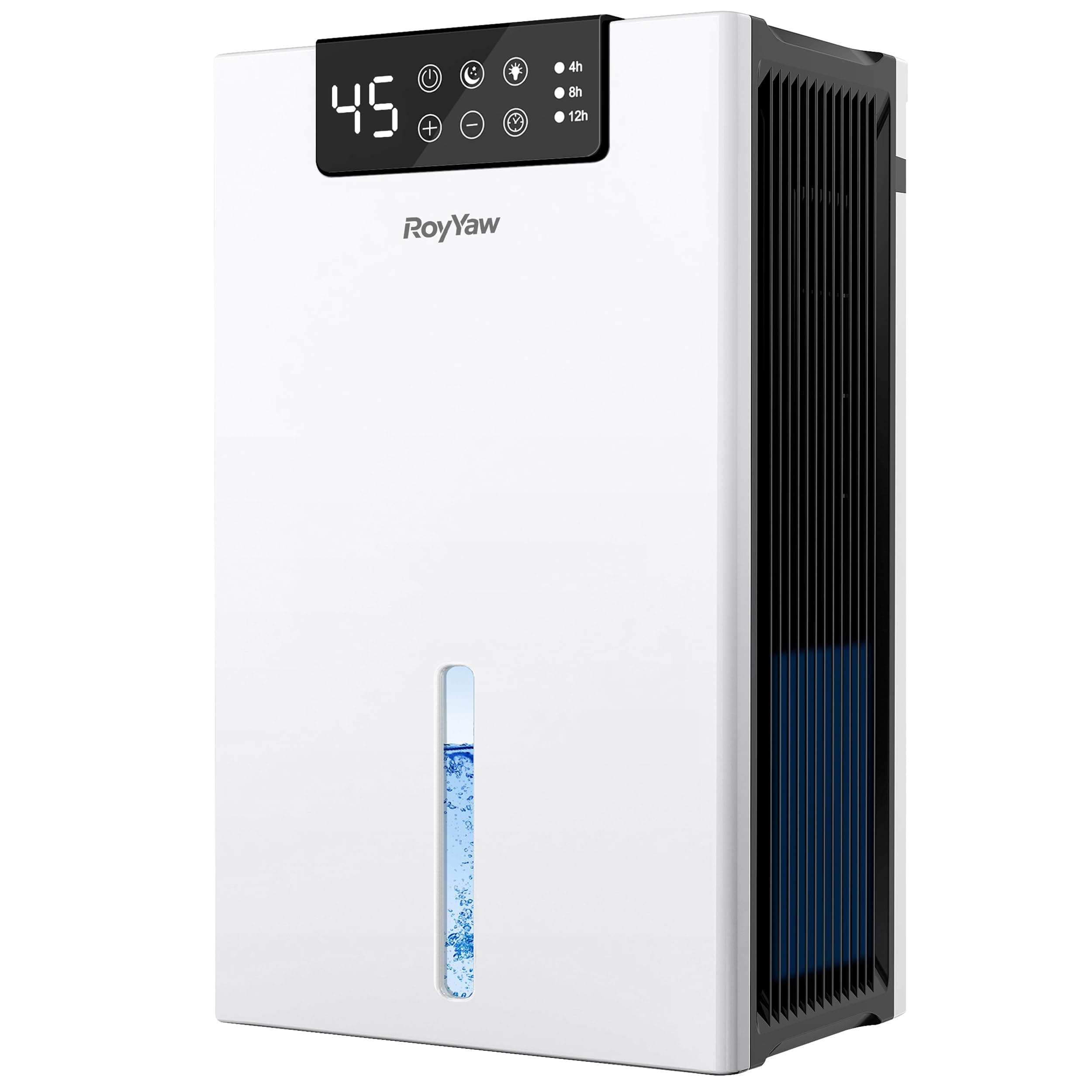 Luftentfeuchter, 2700ml Luftentfeuchter Elektrisch Mit Luftfilter, 28dB Leiser Raumentfeuchter für Wohnung, Badezimmer, Keller, Automatischer Abschaltung, Schlafmodus, 7 Farbige Nachtlicht (weiß) White Angebot bei HelloDeals