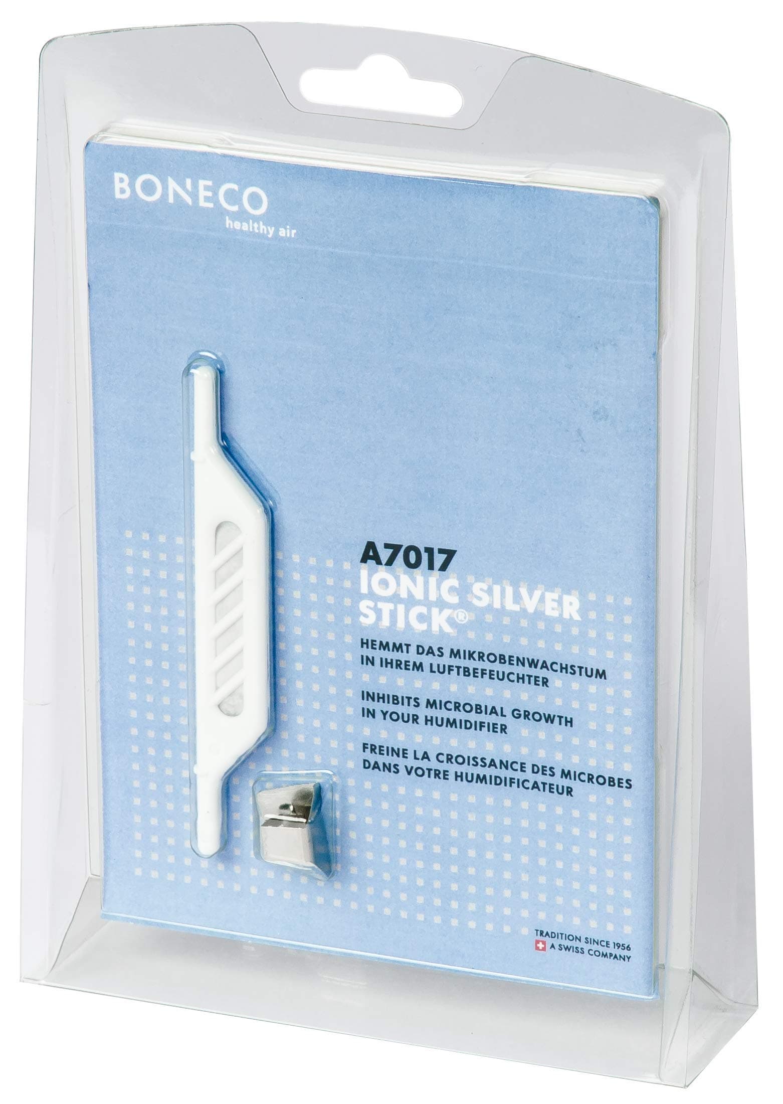 BONECO Ionic Silver Stick A7017 - hemmt Mikrobenwachstum im Luftbefeuchter - sorgt für langanhaltendes und gesundes Wasser, weiß Angebot bei HelloDeals