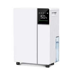 Fwoueot 16L/24h Luftentfeuchter Elektrisch, Raumentfeuchter mit Kompressor,Entfeuchter für Räume bis zu 45m² (120m³), Automatische Abtauung, 3 Modi, 24h Timer, Großer Tank 2L Mit Rädern,Schlafzimmer Angebot bei HelloDeals
