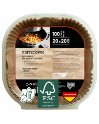 Air Fryer Paper | Antihaft Backpapier für Heißluftfritteusen, Mikrowelle & Backofen | Hitzebeständig & Fettdicht (100 Blatt, 20x20 cm Quadratisch) 100 Blatt 20x20 cm Quadratisch Angebot bei HelloDeals