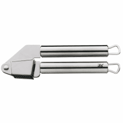 WMF Profi Plus Knoblauchpresse Edelstahl 17,5 cm, Cromargan Edelstahl teilmattiert, Knoblauchpresse spülmaschinengeeignet Single Angebot bei HelloDeals