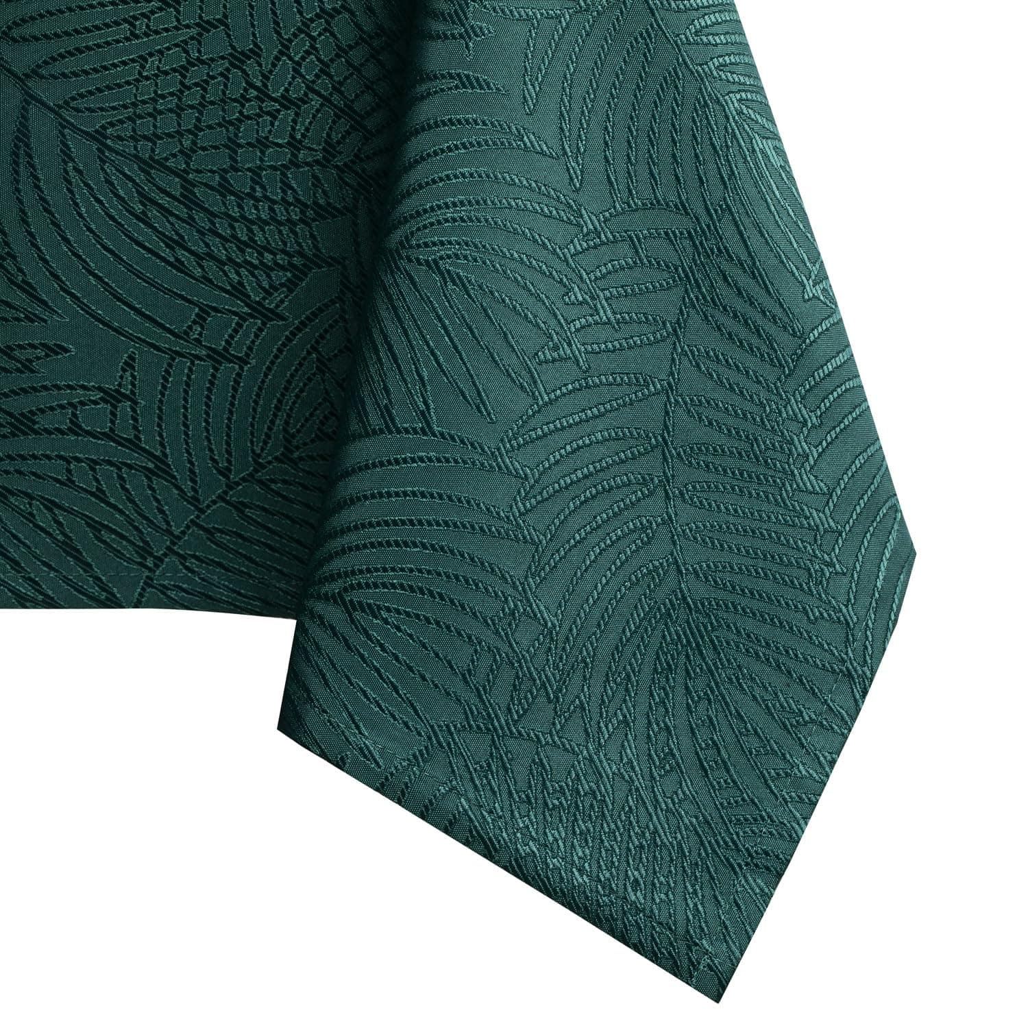AmeliaHome 80x80 cm Tischdecke Tischtuch Tafeldecke Fleckschutz Lotuseffekt Abwaschbar Wasserabweisend Ornament Achat grün Gaia 80 x 80 cm (Quadratisch) Achat Grün Gaia Angebot bei HelloDeals
