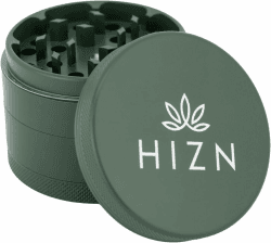 Keramik Grinder Crusher 4-teilig Ø 63mm – Premium Grinder mit Nanokeramik-Beschichtung, Kräutermühle, Antihaft & langlebig, inkl. Zubehör-Set (Mitternachtsgrün) Angebot bei HelloDeals