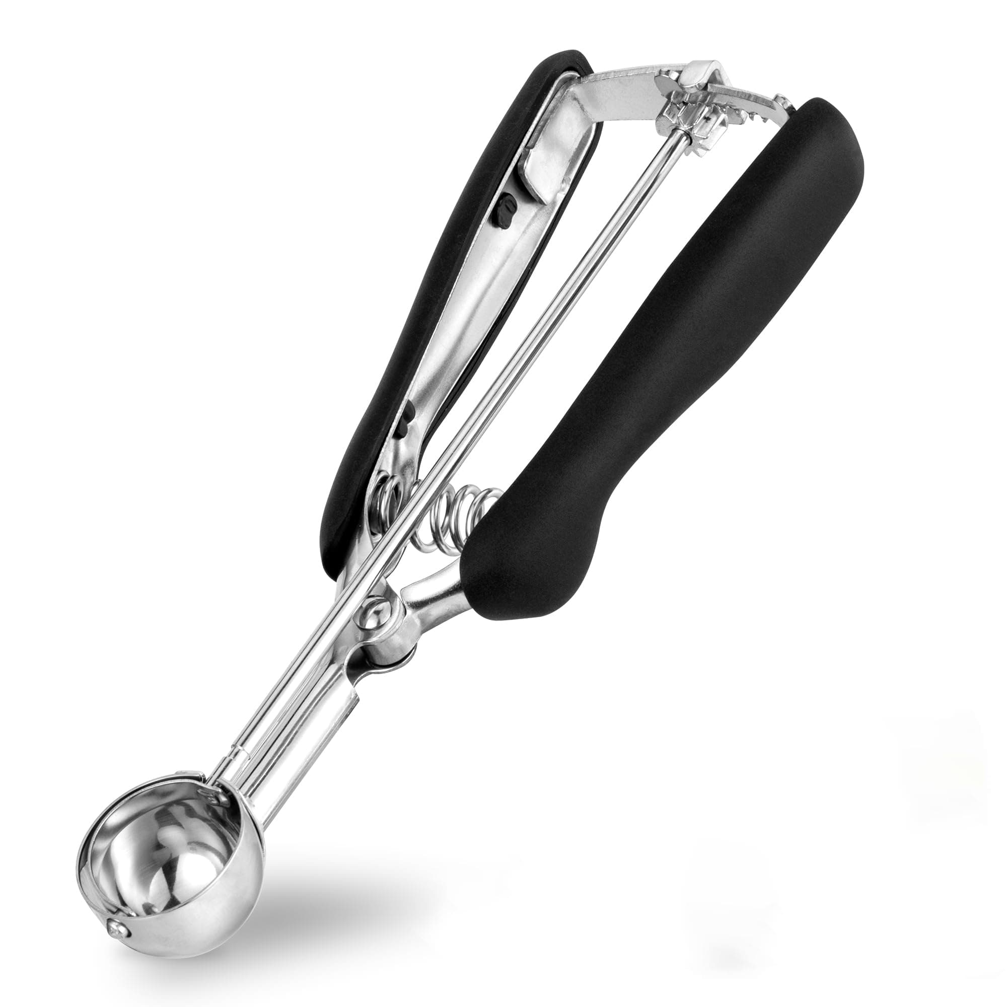 Eisportionierer Edelstahl 3 cm, TJ POP Klein Eislöffel Portionierer 10ml mit Auslöser und Komfortablem Griff Für Eiscremekugel, Backen, Melonenkugel 30mm Angebot bei HelloDeals