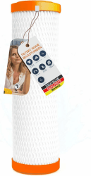 sanquell Trinkwasserfilter SPFP Plus Superpure | Mikrofiltration in Turbogeschwindigkeit | 6 Liter pro Minute | nachhaltige Aktivkohle und Membranfilter aus der Medizintechnik Angebot bei HelloDeals