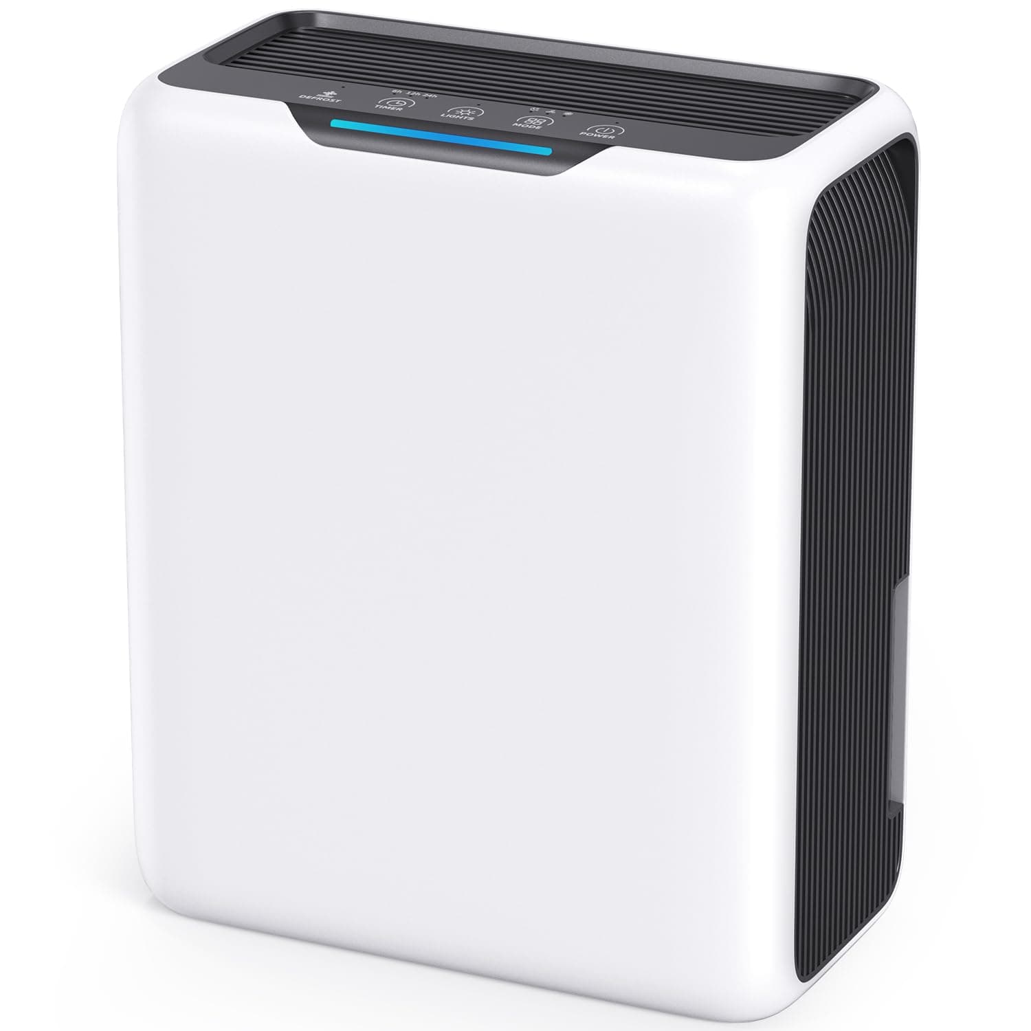 Luftentfeuchter 3L, Luftentfeuchter Elektrisch für 20㎡ Zuhause, Dual Peltier Technologie, 30dB Ultra Leiser für Schlafzimmer, Intelligente Abtau, 24H Timer Angebot bei HelloDeals