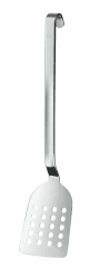 RÖSLE Haken Pfannenschaufel gelocht, Hochwertiger Pfannenwender mit großflächiger Lochung, Edelstahl 18/10, Spülmaschinengeeignet, 33 Cm Angebot bei HelloDeals