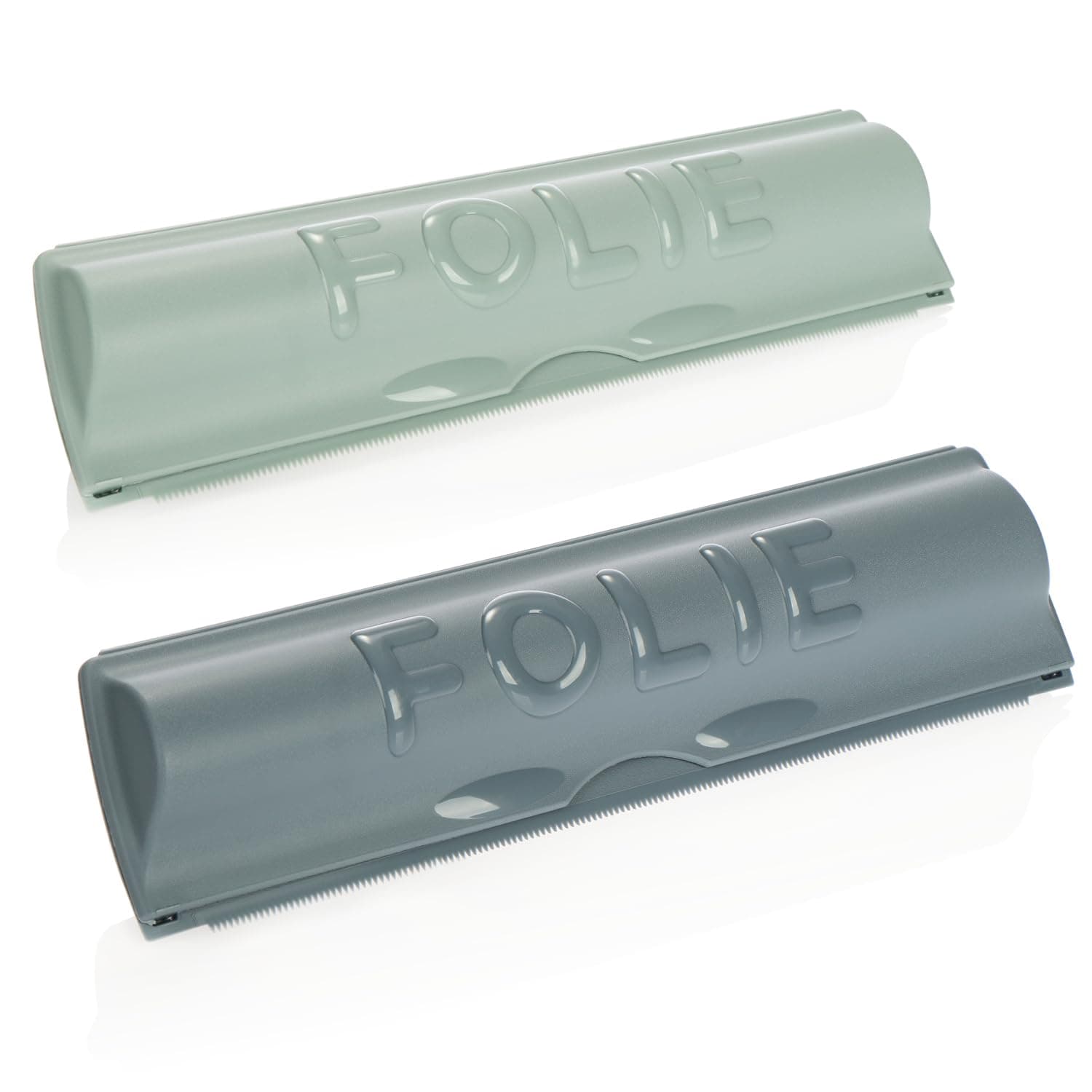 COM-FOUR® 2x Folienschneider - Alufolienabroller - Frischhaltefolienspender - Praktischer Halter für Backpapier, Alufolie oder Frischhaltefolie [Auswahl variiert] (2 Stück - bunt) Angebot bei HelloDeals