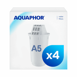 AQUAPHOR Filterkartusche A5 Pack 3+1 I Filtert Kalk & Chlor sowie Schwermetalle & andere Stoffe I 350l klares Wasser I Mit AQUALEN Technologie I Für besseres Essen & Trinken I Schont Küchengeräte A5 Standard 4 Stück (1er Pack) Angebot bei HelloDeals