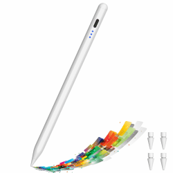 Stift für iPad Pro M5 A16 2018-2025, Pencil 1. Generation für iPad, USB C Schnellladeleistung Neigungssensitivität, Magnetic Stylus Pen für i Pad 6-11, Air 3-5/M2/M3, Pro M5/M4/11''/13'', Mini 5/6 Weiß Angebot bei HelloDeals
