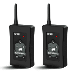 EJEAS FBIM Professionelle Bluetooth Headset Intercom für Schiedsrichter, 850 mAh 1500 MDrahtlose Sprechanlage mit Rauschunterdrückung für Fußball und Handball 4 Menschen Verbindung(2 Stück) FBIM2PC Angebot bei HelloDeals