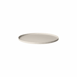 blomus | Serviertablett | Peasy | Edelstahl/Moonbeam | S | Ø30cm rund mit Rand | Moonbeam 30 cm Angebot bei HelloDeals