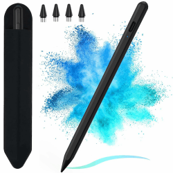 KARFUN Tablet Stift für Android, Stylus Pen Kompatibel mit iPhone/Samsung/Huawei/Lenovo/XiaoMi Tablet, Verbesserte Präzision, 15 Minuten Schnellladeleistung und Neigungssensitivität Stylus Negro Angebot bei HelloDeals