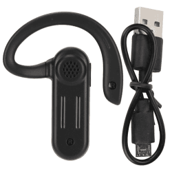 Kabellose Bluetooth-Kopfhörer, für Geschäftsreisen, Reisen, Kabelloser Bluetooth-Ohrhörer V5.2, Kopfhörer-Ohrbügel-Design, LED-Digital-wasserdichtes Business-Headset Angebot bei HelloDeals