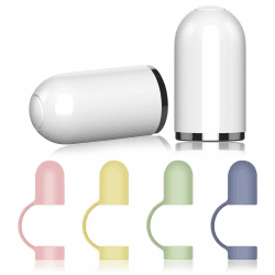 2 Stück Apple Pencil Kappe Apple Pencil 1 Generation Kappe Magnetische Ersatzkappe und Silikon Cap Anti-Lost Ersatzkappe Zubehör für Apple Pencil 1 Gen Schützen Sie Ladeport Weiß Angebot bei HelloDeals