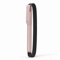 MoKo Stiftetui für Apple Pencil Pro, Apple Pencil der 1./2. Generation, Apple Pencil (USB-C), PU-Leder iPad Stifthalter Tasche mit Schnalle und elastischem Band zur Befestigung an der iPad-Hülle Roségold Angebot bei HelloDeals