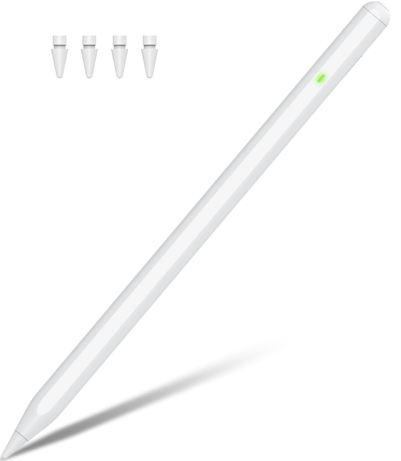 Pencil 2. Generation für iPad (2018-2025), Pencil für Pad mit Palm Rejection und Neigungssensitivität, Pen für Pad Pro 13''/12,9''/11'', iPad 10-6, Mini 6/5, Air 5/4/3/M2 (Weiß) Angebot bei HelloDeals