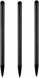 3Pcs Schwarz Stylus-Stifte für Touchscreens,hochpräziser Eingabestift für alle universellen,universeller iPad-Stift mit feiner Spitze für iPad, Handy/iPad/Samsung/Android/Tablet und andere Touchscrees Angebot bei HelloDeals