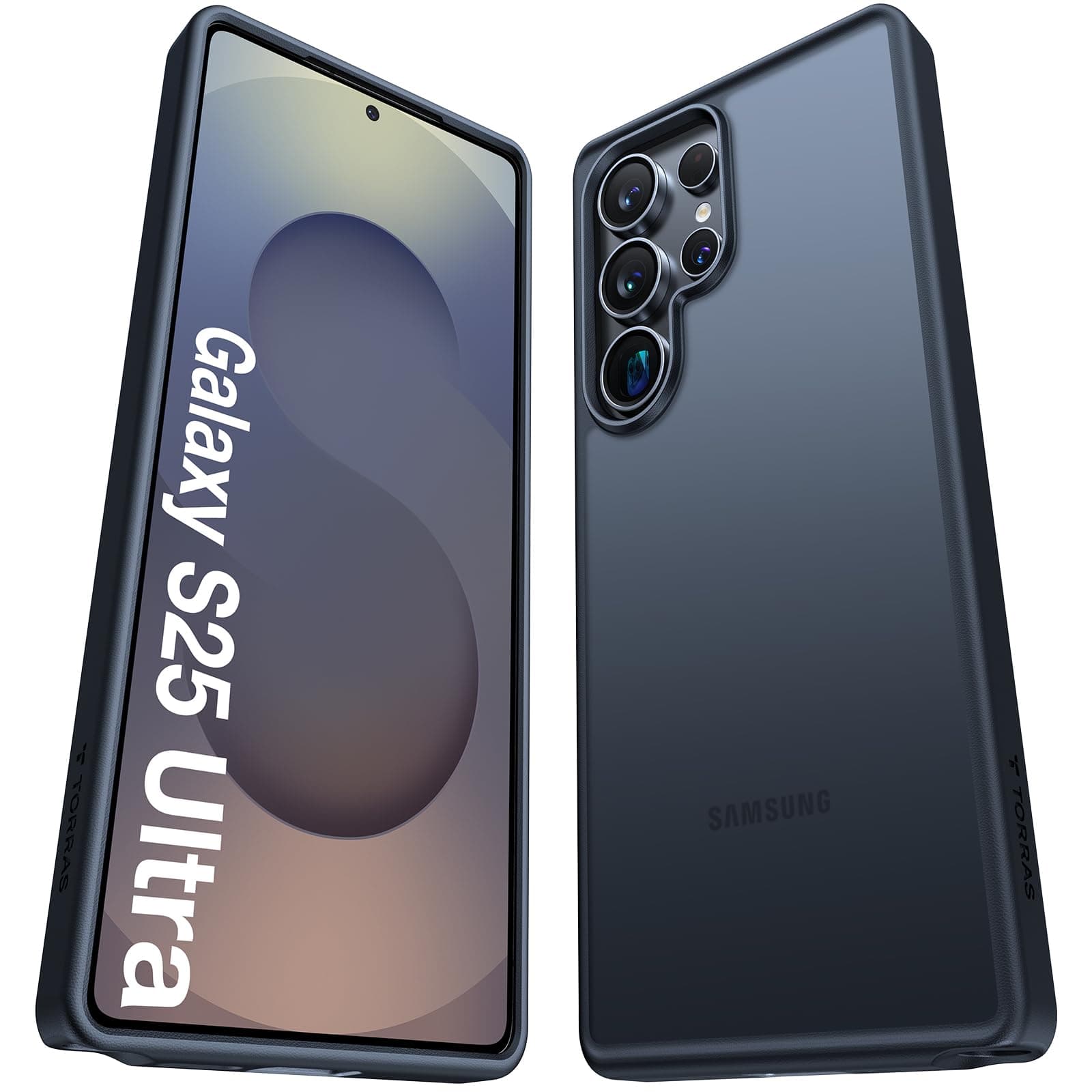 TORRAS für Samsung Galaxy S25 Ultra Hülle [TOP Militärschutz] mit 360°Airbags Stoßfeste Handyhülle Samsung S25 Ultra Case [Kratzfest & Samtweich Haptik] Schutzhülle Cover Matt Schwarz Samsung Galaxy S25 Ultra Schwarz Angebot bei HelloDeals