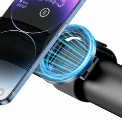 Magnetische Handyhalterung für Kinderwage Verstellbare Silikonbänder für Fahrrad, Mag-Safe Kompatibel mit iPhone 17/16/15/14/13/12 für Fahrradhalterung, Fitnessgeräte, Einkaufswagen Angebot bei HelloDeals