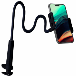 Retoo Handy Ständer Flexible Verstellbare, Tisch Handy Halterung Multi-Winkel, Universal Faltbar Handyhalterung, Schwanenhals Lang Arm, Einstellbar Schreibtisch Handyhalter, Aluminium Angebot bei HelloDeals