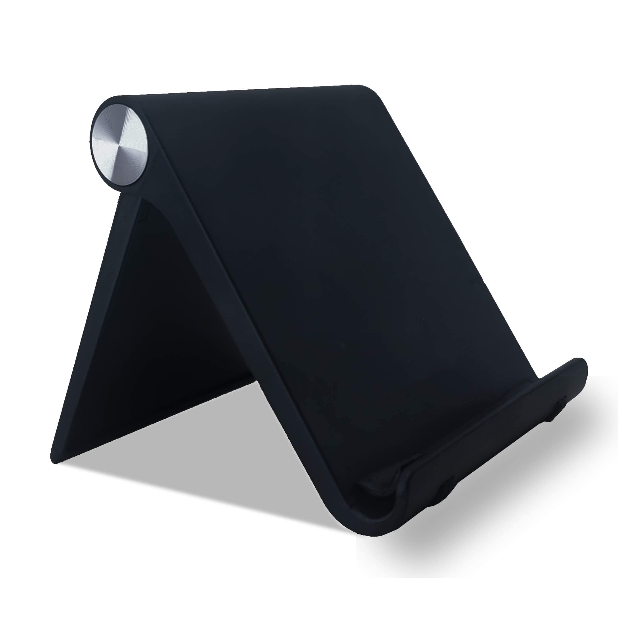 Handy Ständer Tisch Handyhalterung Tablet Ständer Handy Halter Kompatibel mit Iphone 12-11 , Ipad , Samsung, Huawei, Xiaomi, usw. bis 10,5 zoll (schwarz) Angebot bei HelloDeals