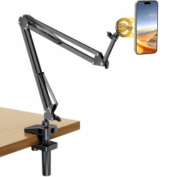 UGREEN Magsafe Handyhalterung Bett, Magnetisch Schwanenhals Handyhalter mit Metallringe, Verbesserter Stabiler Arm, Handy Ständer Kompatibel mit iPhone 17 16 15 14 13 12 Pro Max und Magsafe Hülle Angebot bei HelloDeals