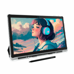 X14 Größtes Eigenständiges Zeichentablett, Kein Computer erforderlich, Eingabestift, Tragbar, 14-Zoll-Bildschirm, Digitalen Grafikkünstler – PCX14 Angebot bei HelloDeals