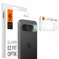 Spigen Glas.tR EZ Fit Optik Kameraschutz kompatibel mit Google Pixel 10 Pro, 2 Stück, Kristallklar, Rundumschutz, Anti-Kratzer, 9H Härte Schutzfolie Angebot bei HelloDeals