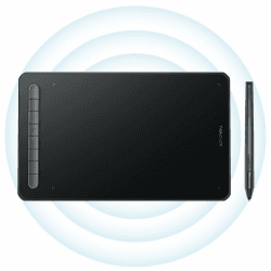XPPen Deco MW 8x5 Zoll Grafiktablett Bluetooth Wireless Zeichentablett mit 8 Tasten, Drawing Tablet mit X3 Stylus, kompatibel mit Windows, Mac, Android, Chrome OS und Linux (Schwarz) Angebot bei HelloDeals