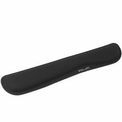 ELZO Handgelenkauflage für Tastatur Handballenauflage mit Memory-Schaum ergonomisch Wrist Rest zur Entlastung des Handgelenks, rutschfeste und Anti-Sehnenscheidenprobleme für PC Computer und Laptop Schwarz, Faser Angebot bei HelloDeals