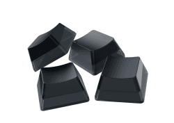 Razer Phantom Tastenkappen-Set - Hintergrundbeleuchtungskompatibel Tasten für Razer Tastaturen (für Switches mit kreuzförmiger Achse, ABS-Material, 128 Keycaps) QWERTZ DE-Tasten | Schwarz Angebot bei HelloDeals
