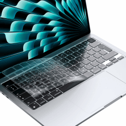 EooCoo Tastaturschutz Kompatibel für 2025 2024 2023 2022 MacBook Air 13,6 Zoll M4 M3 M2, Air 15 M4 M3 M2, 2025-2021 MacBook Pro M5 M4 M3 M2 M1 14/16 Pro Max, EU-Layout Mac Laptop, TPU Klar [EU] Air 13.6/15 M4/3/2, Pro 14/16 M5/4/3/2/1 Transparent TPU Angebot bei HelloDeals