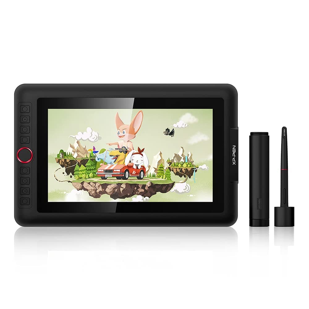 XPPen Grafiktablett mit Display Artist 12 Pro, vollständig laminiertes Display, 11,6 Zoll, 8 Tastenkombinationen, Eingabestift ohne Batterie, 8192 Ebenen, mit 60°-Tilt-Funktion Angebot bei HelloDeals