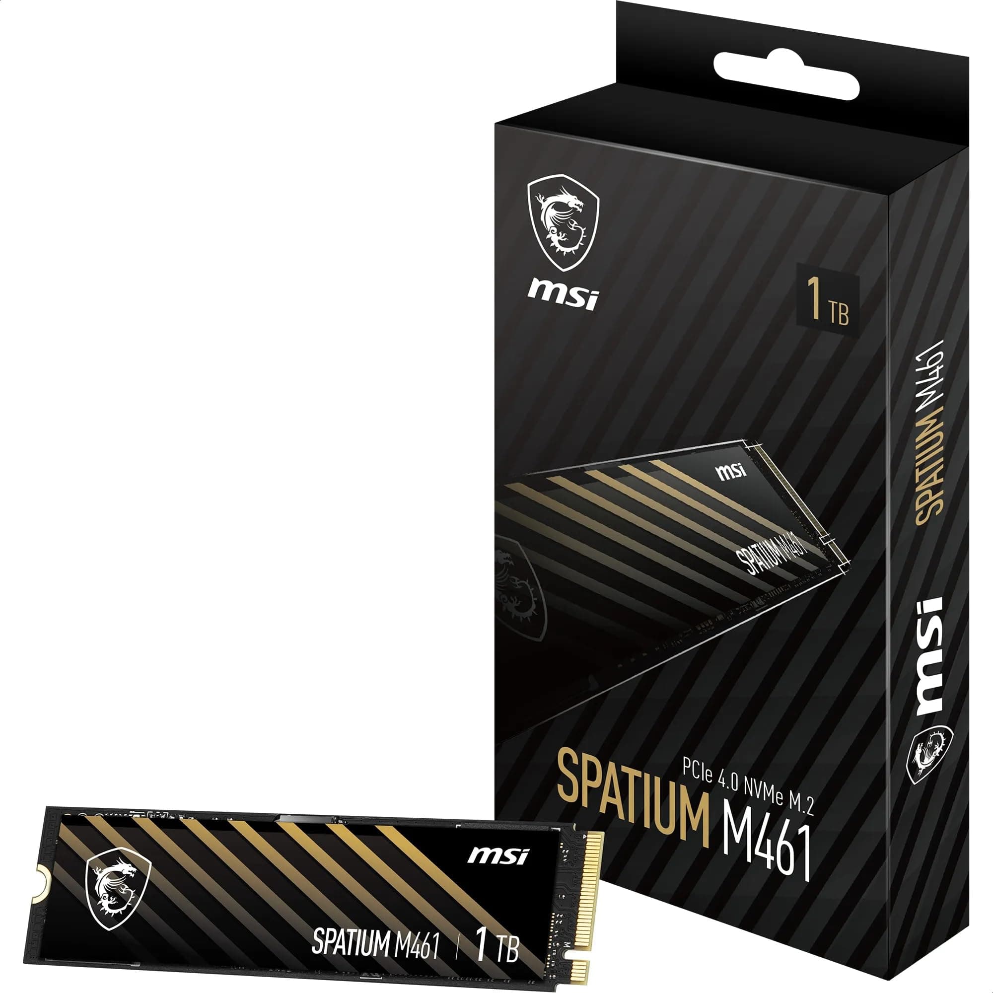 MSI SPATIUM M461 PCIe 4.0 NVMe M.2 1TB Angebot bei HelloDeals