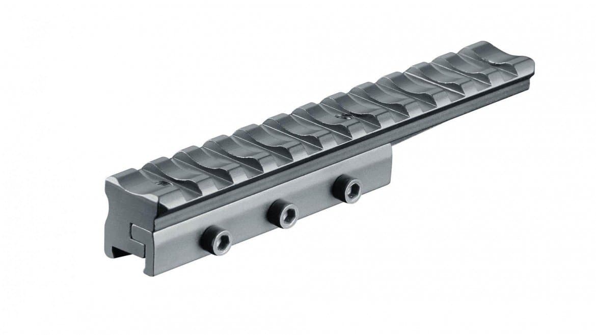 Umarex Air Rifle Picatinny-Adapter, für Druckluftwaffen, 11 mm-Schiene auf 22 mm, mit DREI Befestigungsschrauben ausgestattet Angebot bei HelloDeals
