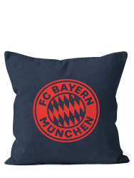 FC Bayern München I Kissen Autumn I Navy Angebot bei HelloDeals