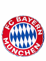 FC Bayern München Rundkissen I Sofakissen I Rekordmeister I Fußball Angebot bei HelloDeals