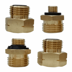 4 Teiliges Gasflaschen Adapter-Set, Gas Adapter Gasflaschen Adapter, Euro Adapter für Gasflaschen, zum Befüllen Deutscher Gasflaschen im Ausland, Messing Gasadapter für Gasflaschen Europa, 1-4 Angebot bei HelloDeals
