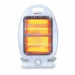 alpina Heizgert Quarz Kompakt auf Fu 800 Watt, Weiß Heizstrahler 800W Angebot bei HelloDeals