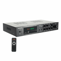 5.1 Kanal AV-Receiver mit 5.0 Bluetooth-Empfang,eingebautes FM-Radio Audio Stereo Verstärker mit SD USB RCA AUX Schnittstelle Dualer Mikrofoneingang Audioempfänger für Karaoke, Heimkino Angebot bei HelloDeals