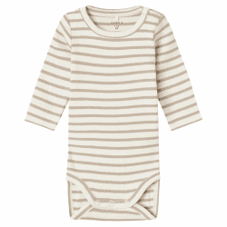 NAME IT Unisex Baby Nbnbani Ls Body Noos Langarmbody 92 Pure Cashmere Angebot bei HelloDeals